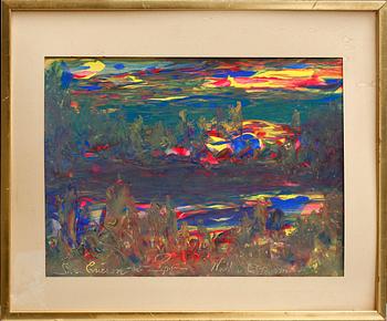 SVEN X:ET ERIXSON, gouache, sign o dat -65.