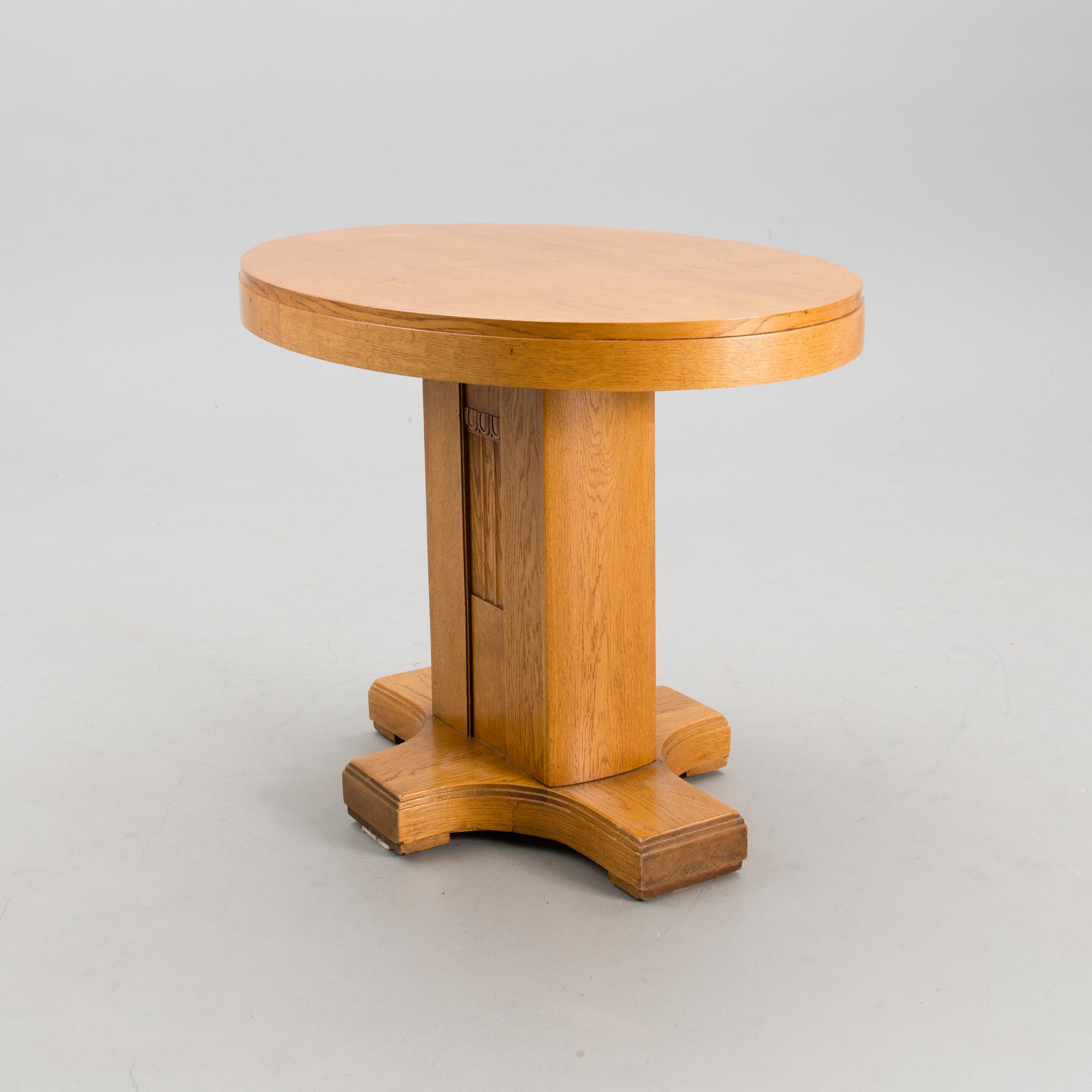 ELIEL SAARINEN, MÖBELGRUPP, 4 DELAR.