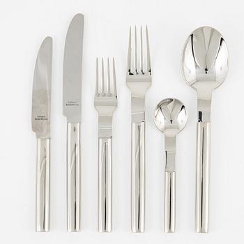 Mikael Björnstjerna, cutlery 'Oval Steel', Boda Nova (36 pieces).