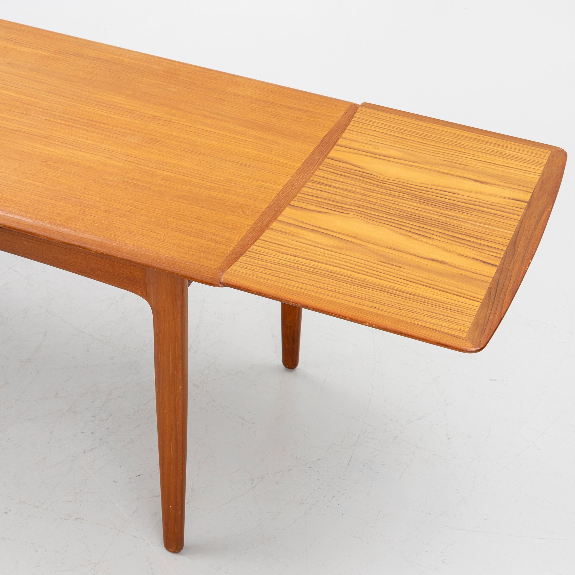Svend Aage Madsen, dining table, K. Knudsen & Son, 1960s.