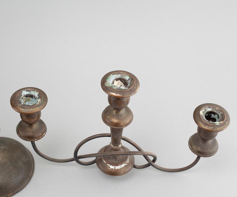 A pair of candelabras from around year 1900.