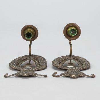 Paavo Tynell, a pair of 1930's wall sconces 'MD 10' for Taito Finland.