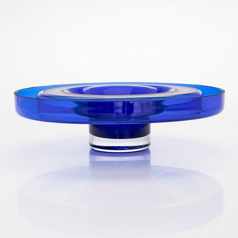 Helena Tynell, konstglas,  signerad Helena Tynell Riihimäen Lasi Oy.