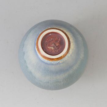 BERNDT FRIBERG, vas, stengods, Gustavsberg studio, signerad, 1969.