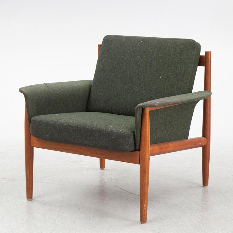 Grete Jalk / Charles France, a model '168 Grand Danois' armchair, France & Son, Denmark.