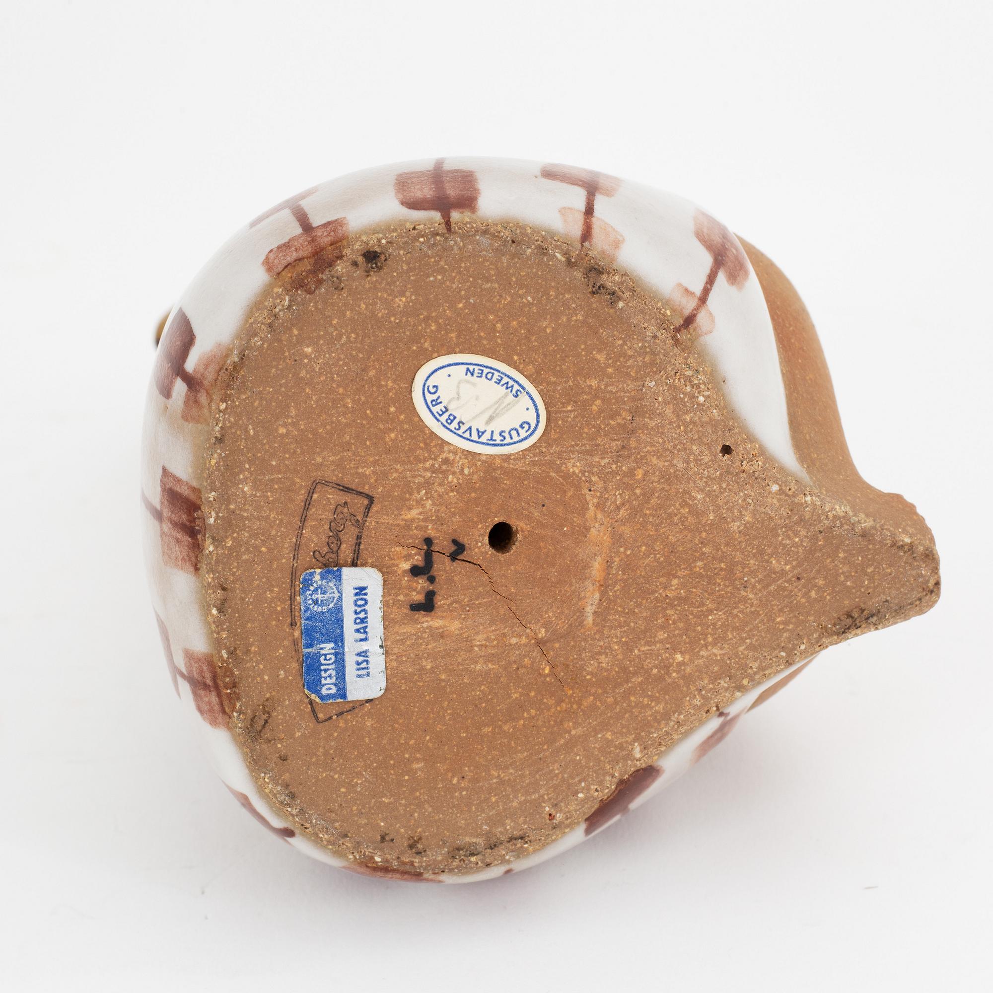 Lisa Larson, a 'Charlotta' stoneware figurine, Gustavsberg.