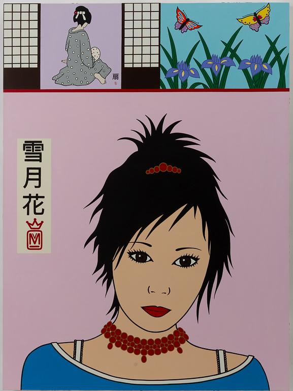 Maria Manuela Vintilescu, Setsugekka series: "Ougi" (summer).