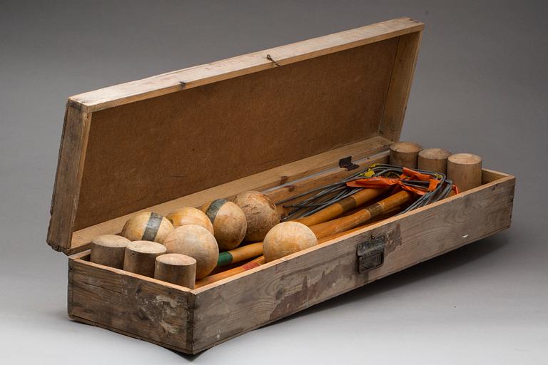 KROCKETSPEL, 1900-talets första hälft.