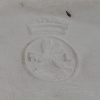 ALBERT-ERNST DE CARRIER BELLEUSE 1824-1887, lasittamatonta posliinia, Ranska, Limoge.