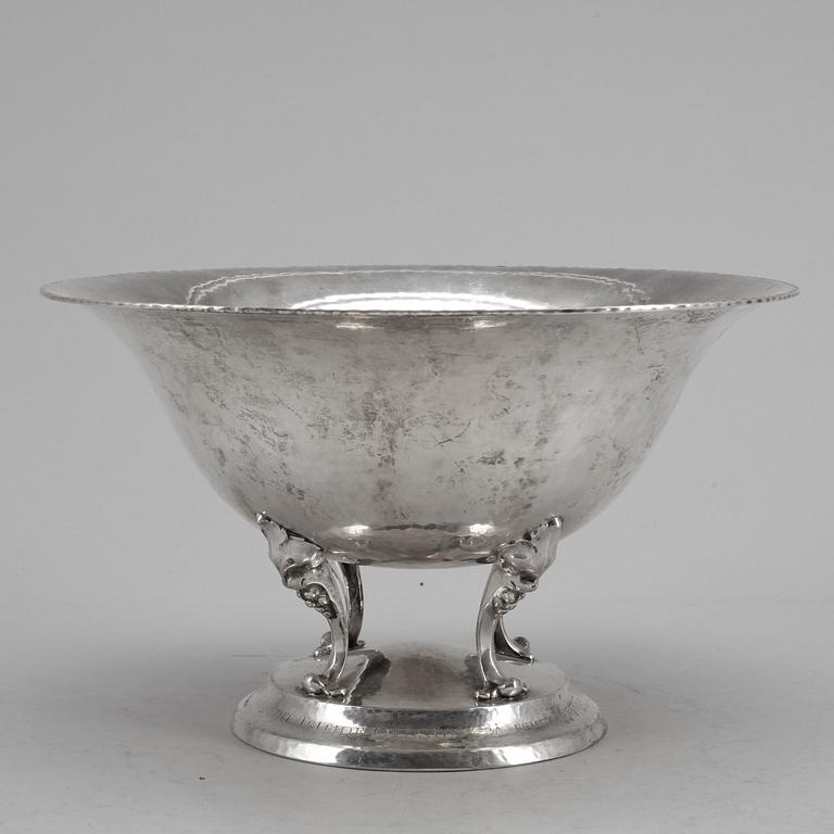 SKÅL, silver, Karl Anderson Stockholm 1929. Vikt ca 725 gram.