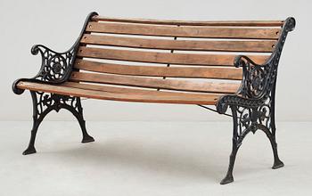 PARKBÄNK, 1960/70-tal.