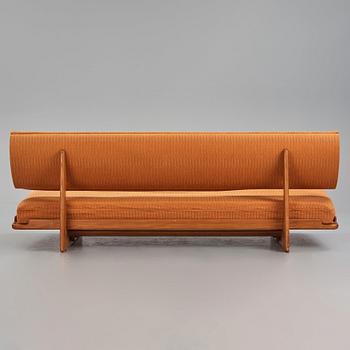 Grete Jalk, A teak sofa/daybed, Poul Jeppesen, Denmark, 1960's/1970's.