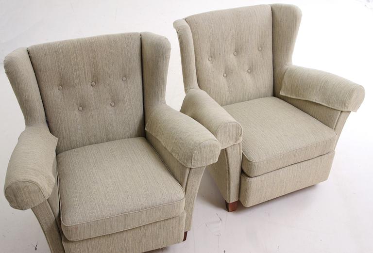 SOFFGRUPP, 3 delar, "Djursholm", DUX, 1960-tal.