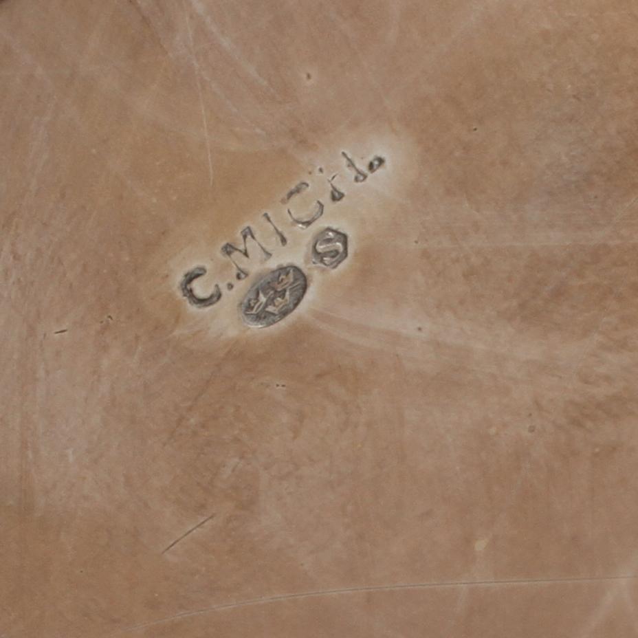 KAFFESERVIS, 3 delar, silver, importstämplat, rokokostil, 1900-tal. Vikt 915 g.