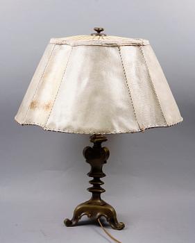 BORDSARMATUR, mässing, barockstil, 1900-talets första hälft.