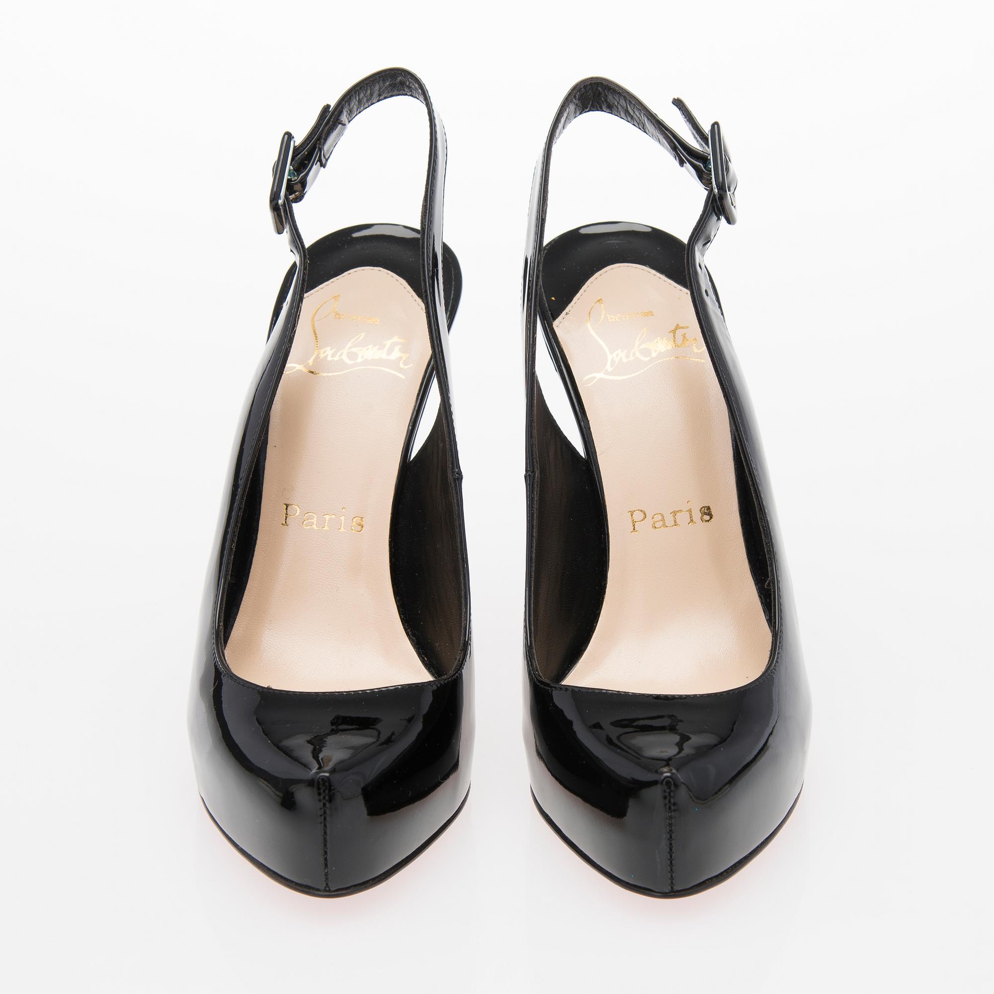 CHRISTIAN LOUBOUTIN, SKOR, storlek 36,5.