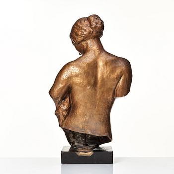 Robert Wlerick, "La jeunesse", Youth, head and torso.