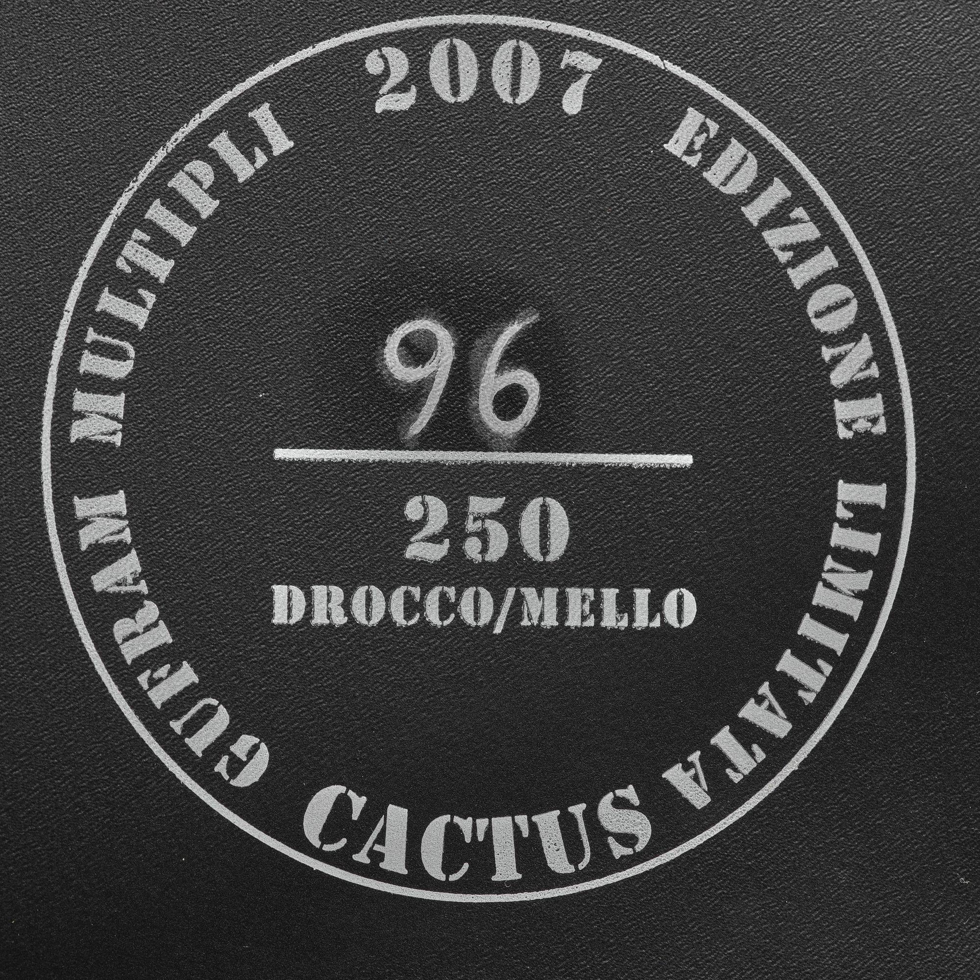 Guido Drocco & Franco Mello, a "Cactus" (Biancocactus) coat hanger/sculpture, ed. 96/250, Gufram, Italy, post 2018.
