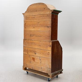 Skrivskåp, allmoge, Vämland,  daterat 1844.