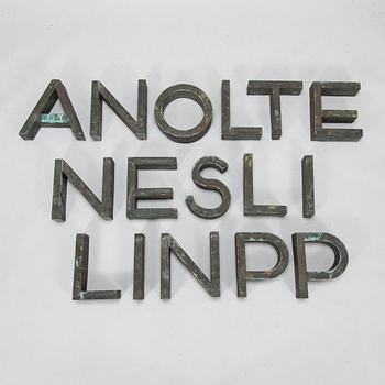 A set of 16 letters, presumably 1950s-60s.