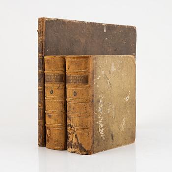 Bergwerks-lexicon 1788-9 med atlasdelen, sonsonens exemplar.