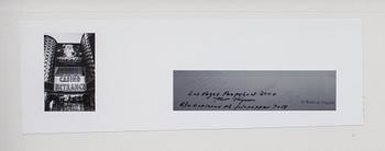ROLAND THYSELL, Foto, a tergo signerat o numerat 6/10, 2014.