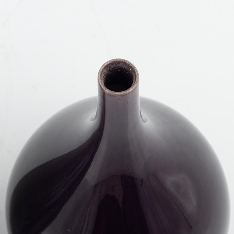 Carl-Harry Stålhane, a set of three stoneware vases, Rörstrand and Designhuset, Sweden.