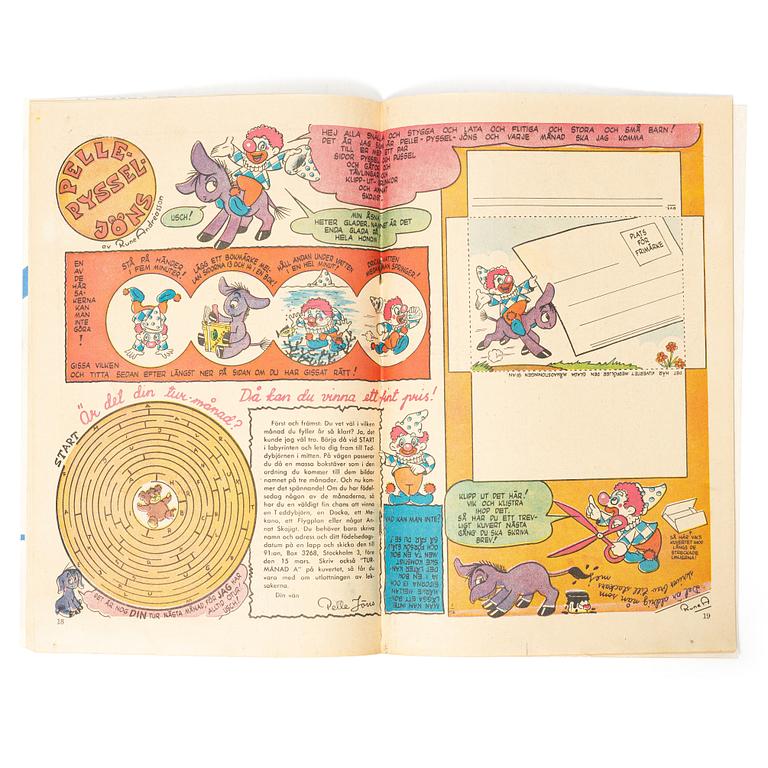 Comic book, "91:an", no. 1, 1956.
