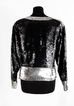 A 1980s top by Yves Saint Laurent.