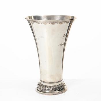 Guldsmedsaktiebolaget (GAB), Bägare, silver, Stockholm omkring 1920.