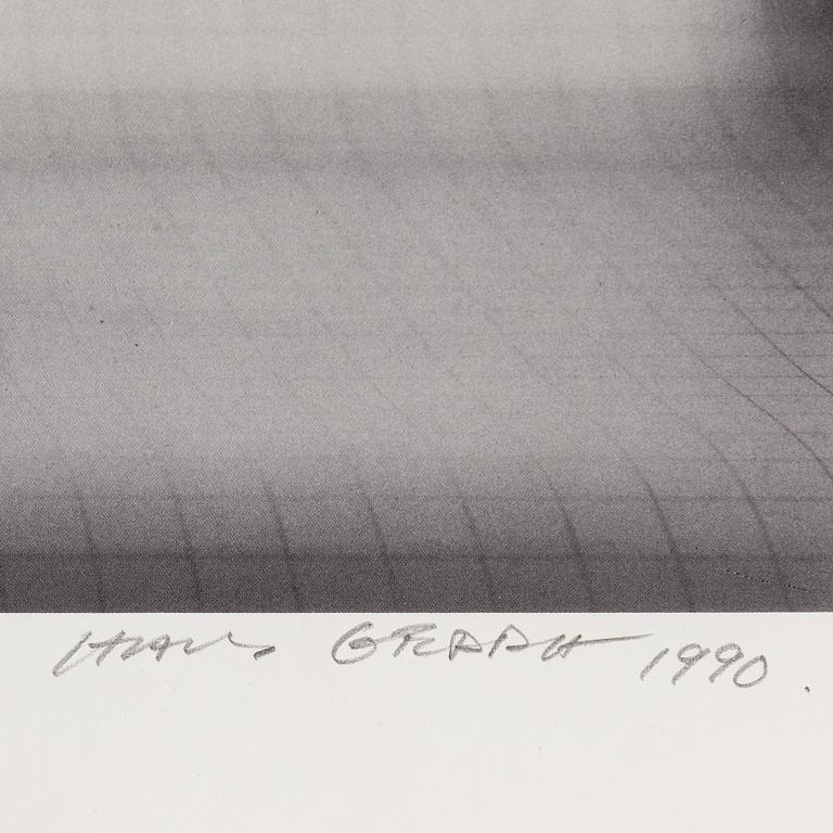 HANS GEDDA, offset print, signed and numbered 19/200.