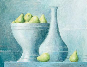 277. Philip von Schantz, Still life with pears.