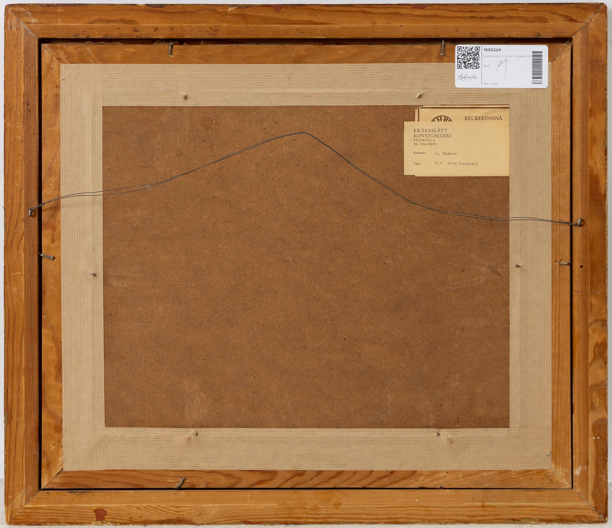 Louis Sparre, "S:t Ives, Cornwall".