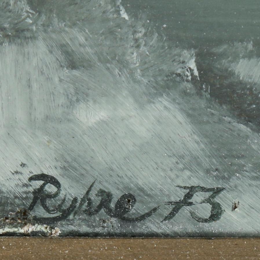 ELISABETH RYHRE, olja på duk. Signerad och daterad Ryhre -73.