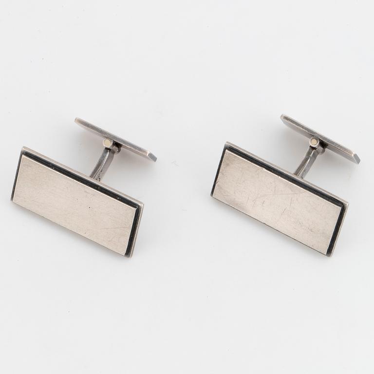 A pair of Stigbert cufflink silver.