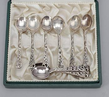 PARTI SILVER, ca 35 delar. Tot ca 430 g.