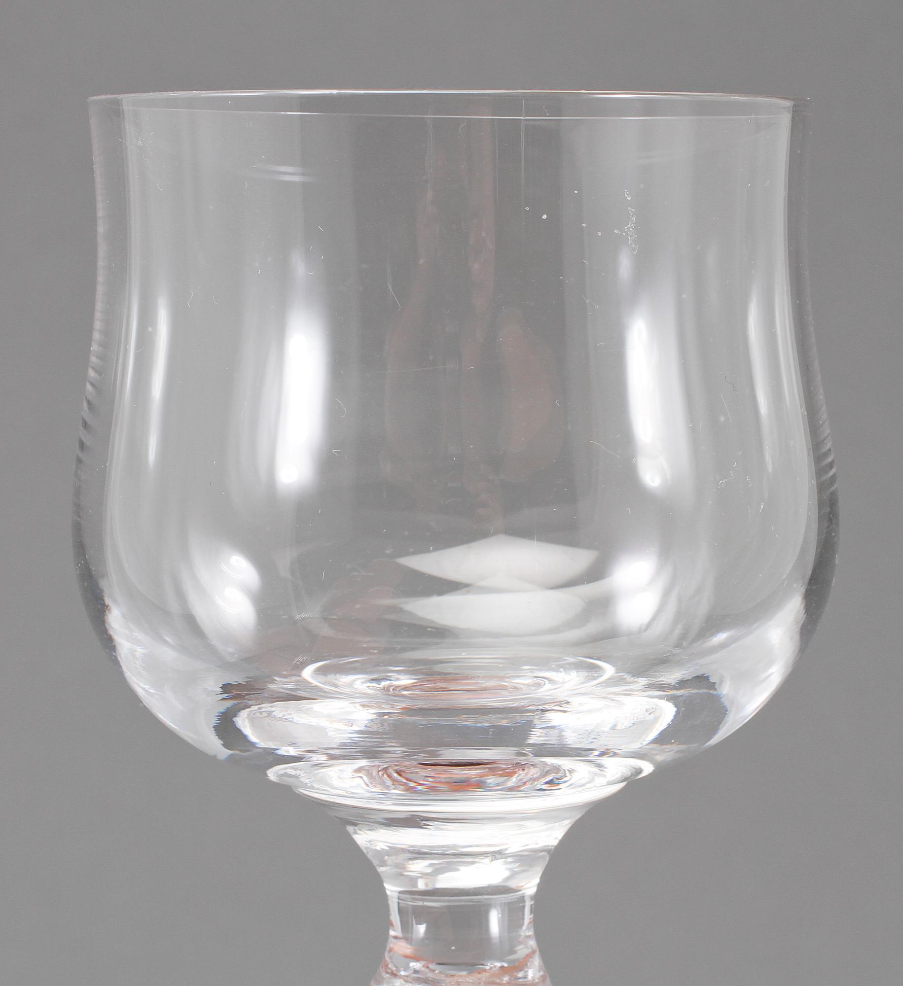 GLASSERVISDELAR, 27 st, "H 40", Erik Höglund, Boda, 60/70-tal.