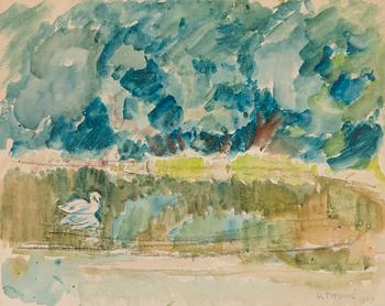 Verner Thomé, Joutsen lammessa.