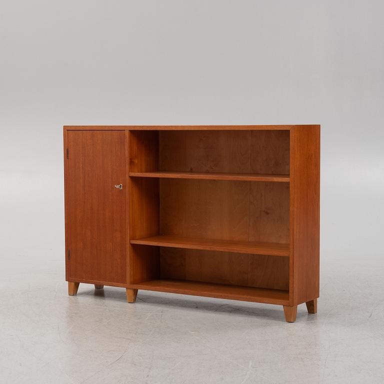 A bookcase, mid 20th Century.