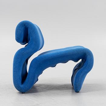 Jan Ekselius, an 'ETcetera' lounge chair, JOC möbler, Vetlanda, Sweden, 1970's.