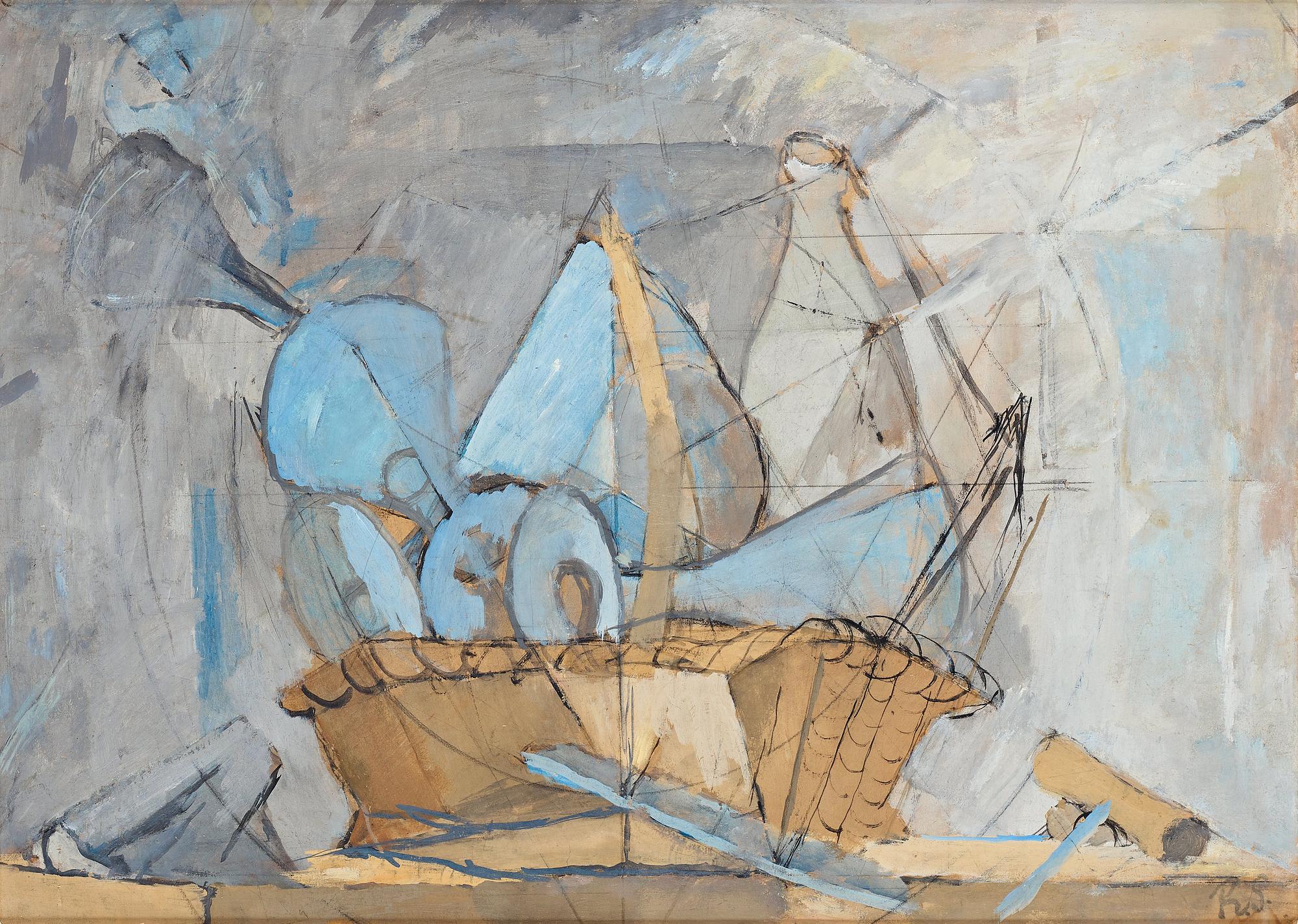 Ragnar Sandberg, "Korg med Glas".