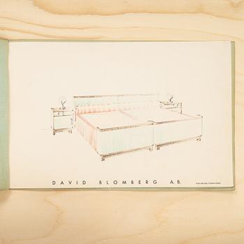 David Blomberg, sängar, ett par, AB Svenska Möbelfabrikerna Bodafors, 1930-tal.