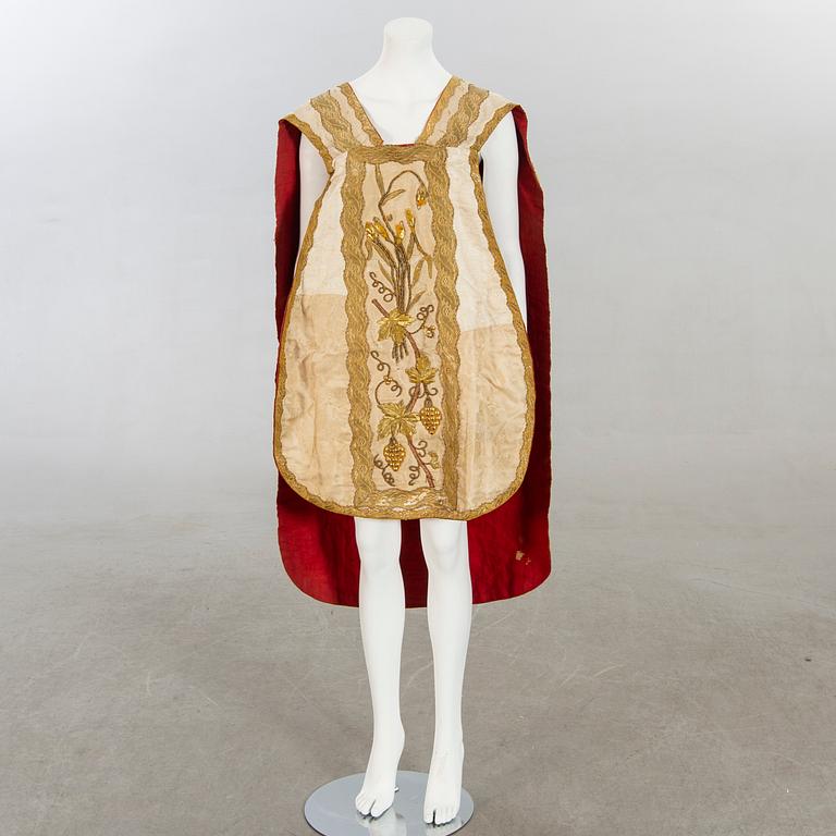 An Italian 19th century or older vestment.