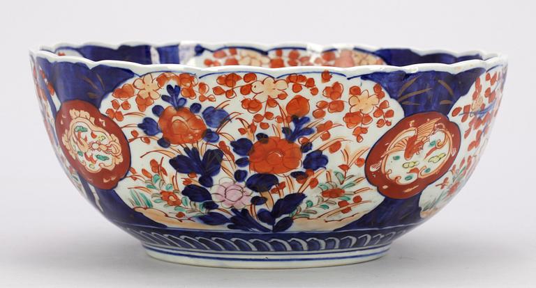 SKÅL, porslin, Imari, Japan, 1800-tal.