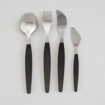 FOLKE ARSTRÖM, a 19 pcs stainless steel piece cutlery set from Gense, Eskilstuna.