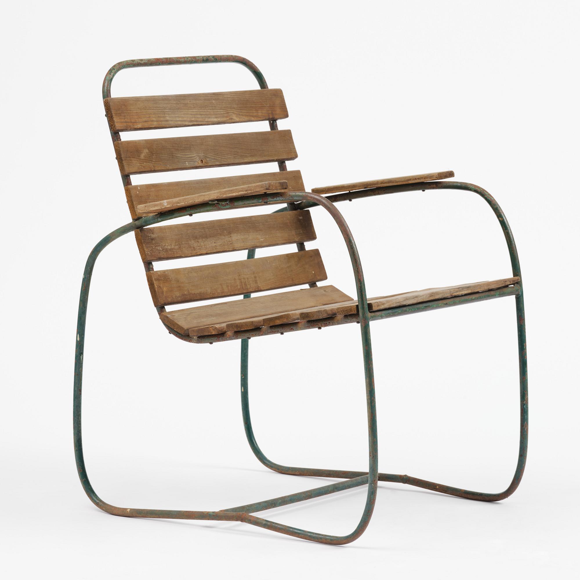 A garden armchair, Sweden, 1930s.