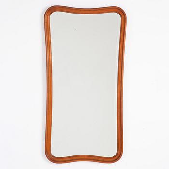 A Swedish Modern mirror, Glas & Trä, Hovmantorp, 1940s/50s.