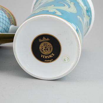 Versace for Rosenthal, 4 pieces. 'Ikarus Russian Dream' and 'Arabesque'.