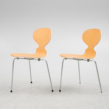 Arne Jacobsen, a pair, "Myran", Fritz Hansen, Denmark.