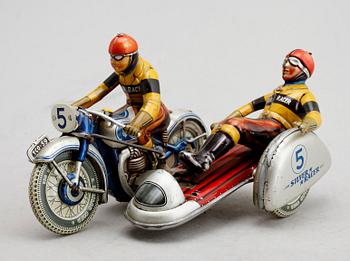 TIPP & CO MOTORCYKEL, "Silver Racer", Tyskland, 1950-tal.